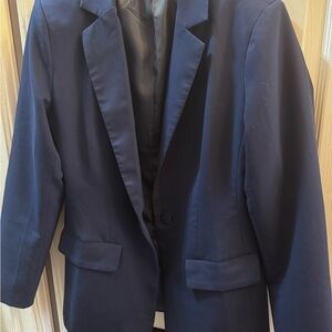 Elegant Navy Women's Blazer